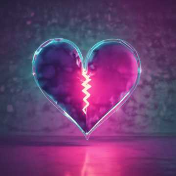 Broken Neon Heart