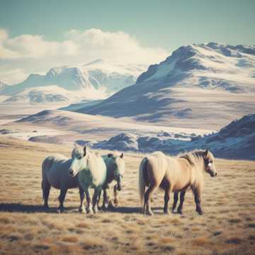 Die Shetland-Jungs in den Bergen