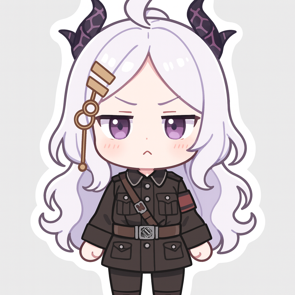 Created using AI Sticker Generator with chibi_single_sticker style in chibi category. Generated on November 13, 2025 using Image to Image generation method.