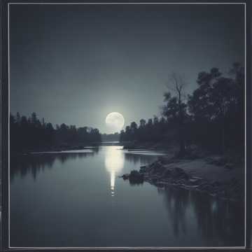 Moonlit River