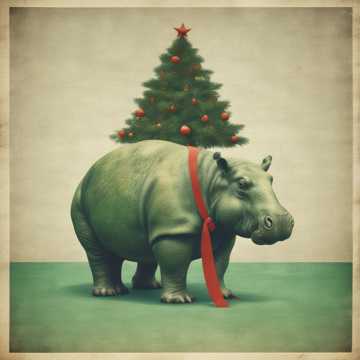 i want a hippopotamus for Christmas