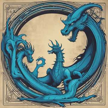 Blauäugiger Weißer Drache