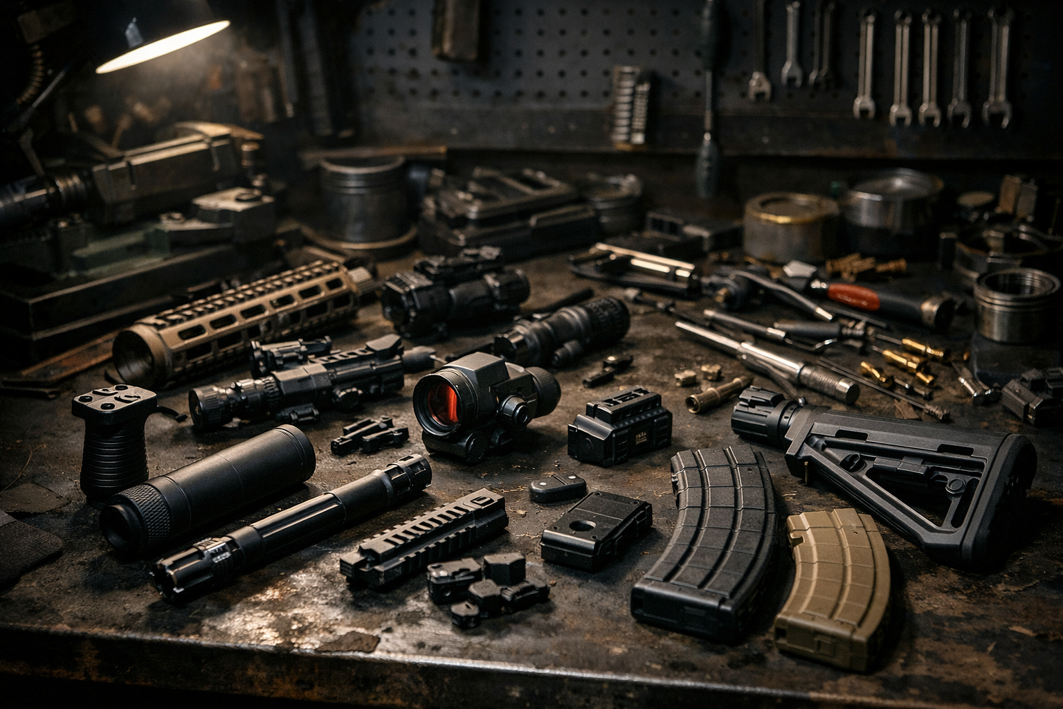 Personnalisation armes atelier accessoires GTA 6