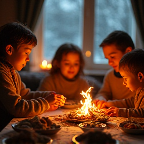 Οικογένεια Σχοινά τα Χριστούγεννα