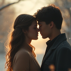 Первый снег и твой взгляд