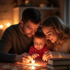 Familie Weber, hell und schnell