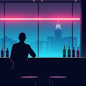 Узкий за баром