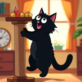 Harry the Spooky House Panther