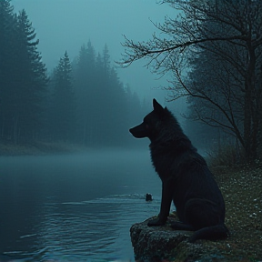 Волки на воде