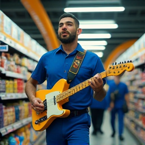 Faixa Azul Bom de Preço