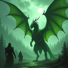 Green Flame in Silverpine