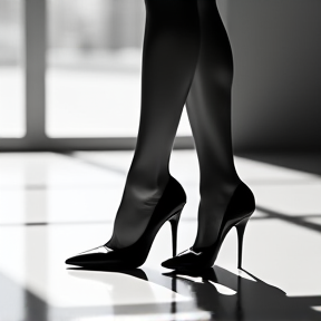 На каблуках