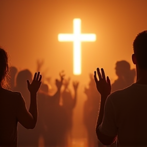 Vem pro culto na Deus é Amor do Condado