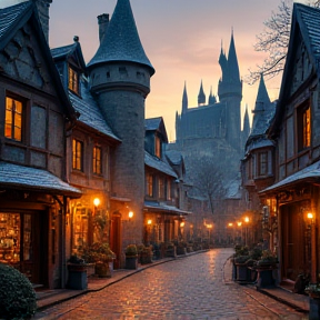 Hogsmeade After Dark