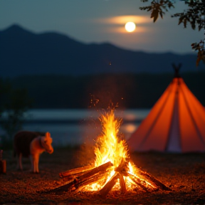 Four Tent Hearts