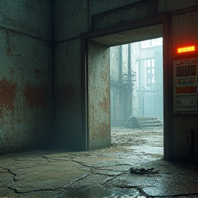 Rusted Terminal Rain