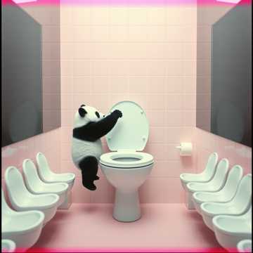 Subida Toilet vs Kunfu Panda