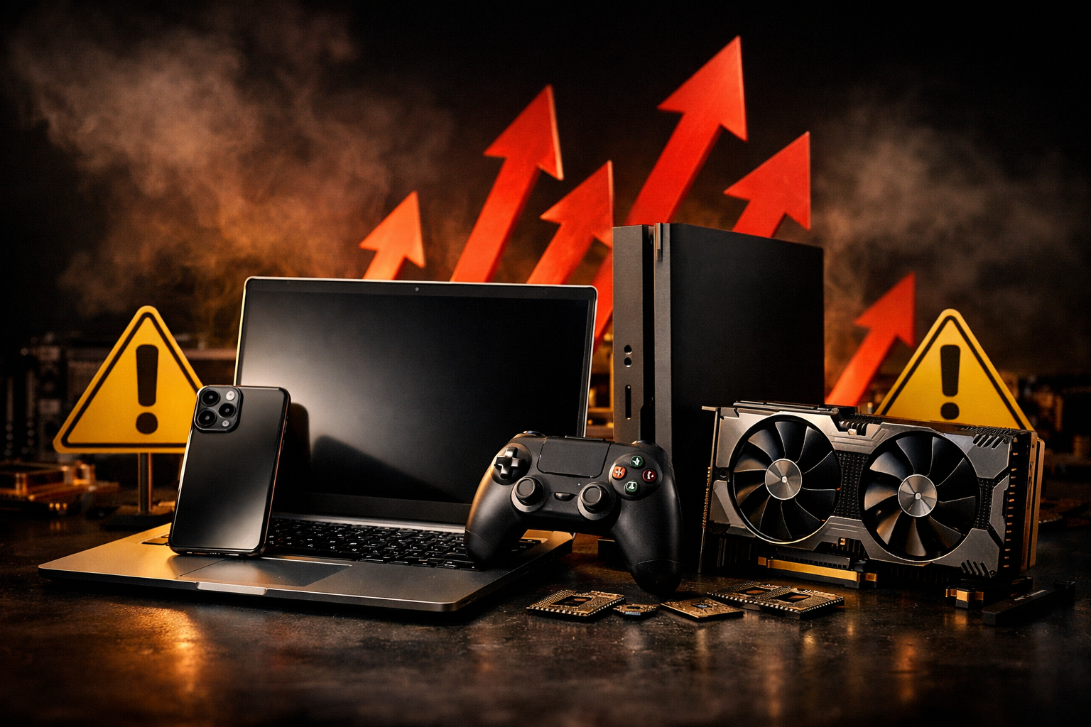 L'impact de la crise RAM sur les smartphones, PC, consoles et GPU gaming