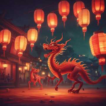 龙舞新年 (Dragon Dance New Year)