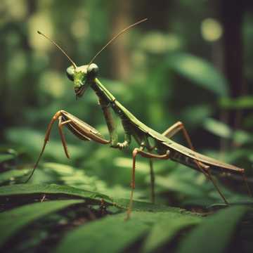 Kylie Does the Praying Mantis