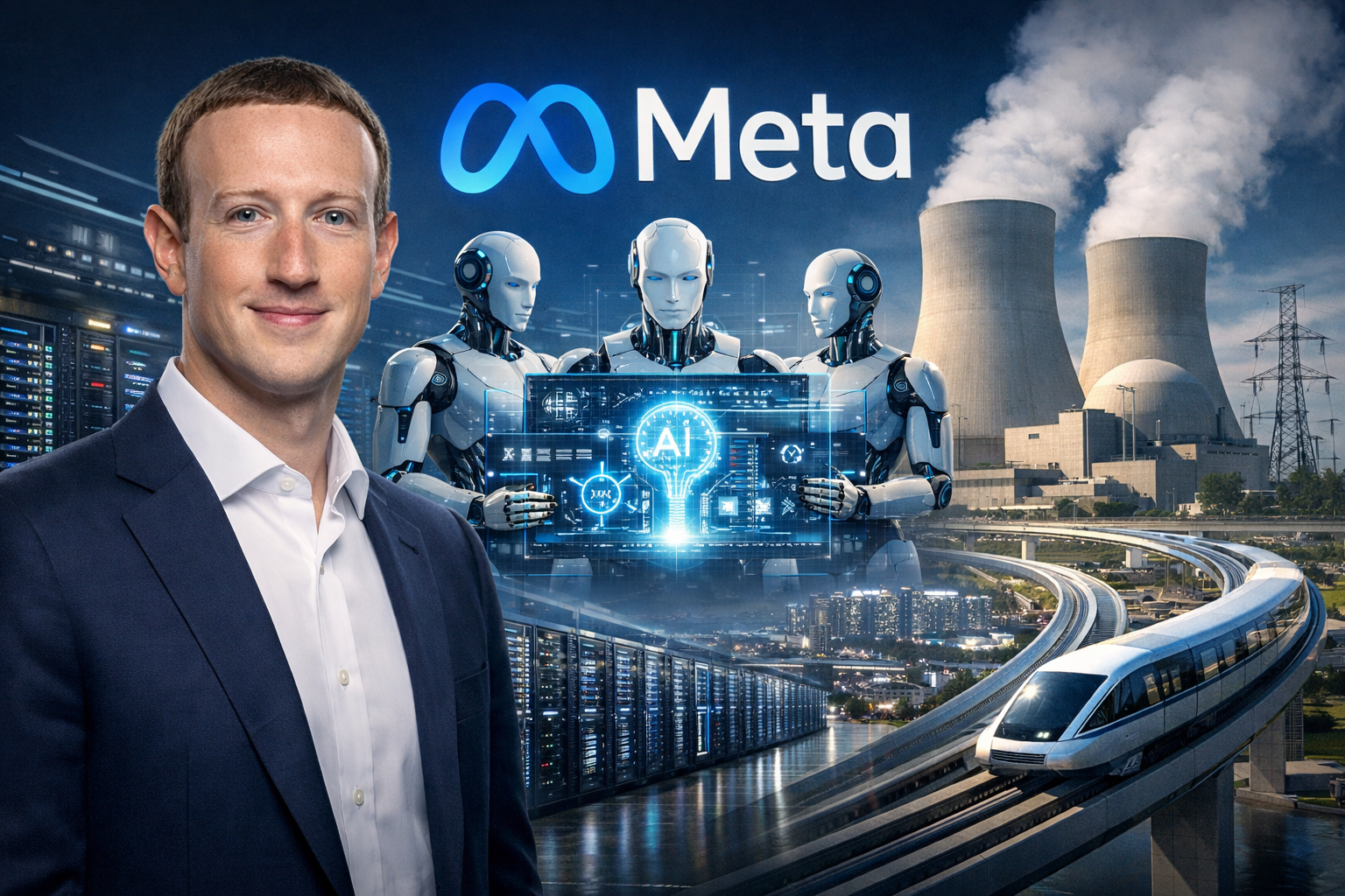 Mark Zuckerberg annonce plus d'agents IA que d'humains