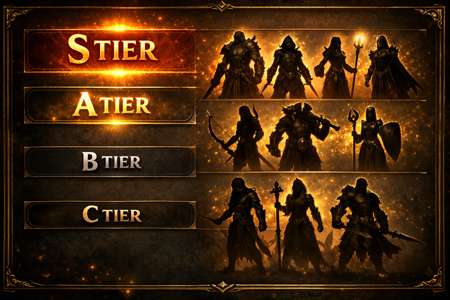 Tier list des builds Diablo 4 Saison 12