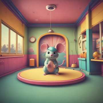 Sprunki Mouse Clubhouse