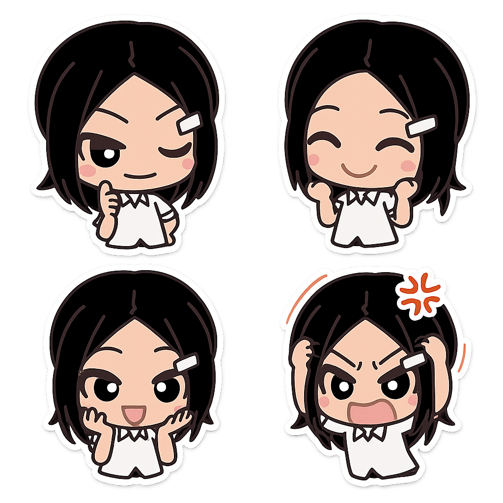 Created using AI Sticker Generator with chibi_emoji_stickers style in emoji_type category. Generated on September 18, 2025 using Image to Image generation method.