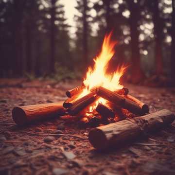 Weihnacht am Lagerfeuer