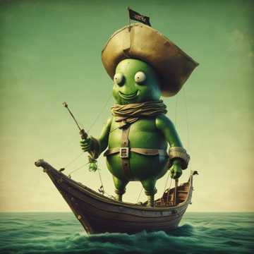 The Pickle Pirate Hunter