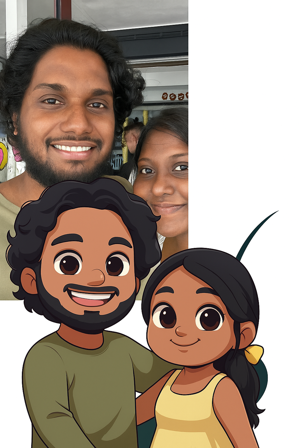 Created using AI Avatar Generator with real_person_chibi_3d style in chibi category. Generated on November 16, 2025 using Image to Image generation method.