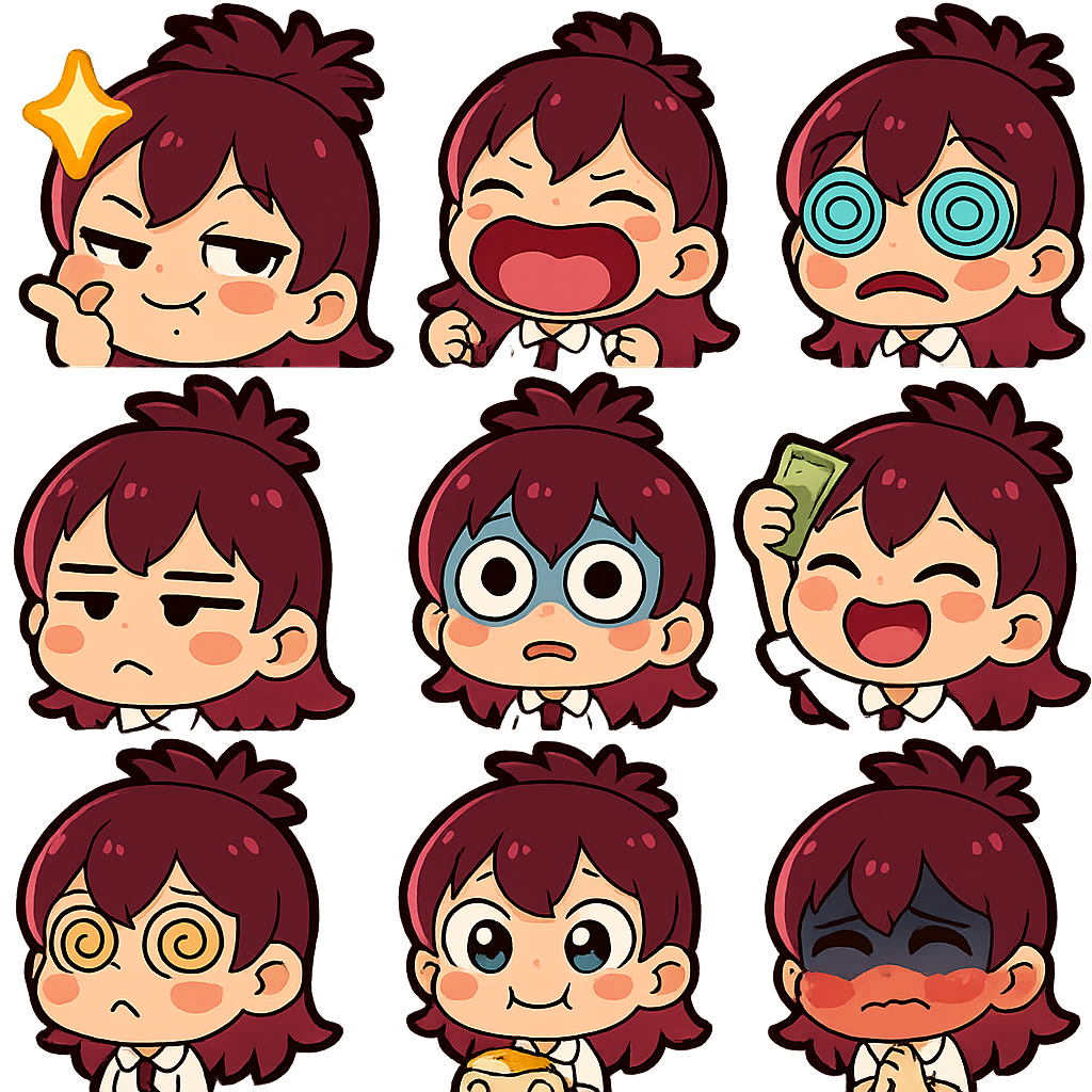 Created using AI Sticker Generator with chibi_character_stickers style in sticker category. Generated on November 11, 2025 using Image to Image generation method.