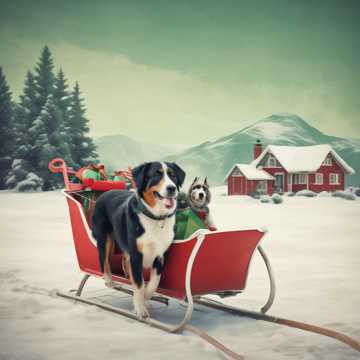 Monty's Merry Sleigh Ride