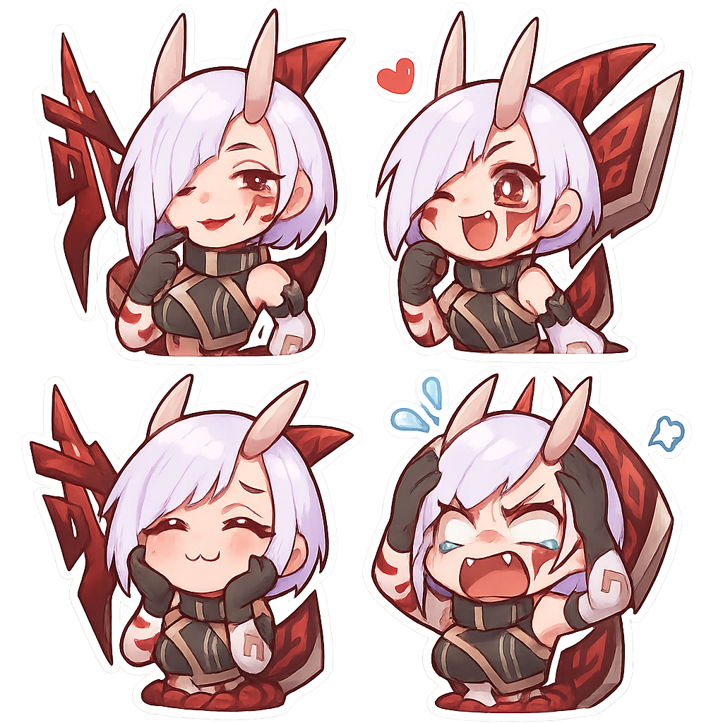 Created using AI Sticker Generator with chibi_emoji_stickers style in emoji_type category. Generated on November 8, 2025 using Image to Image generation method.