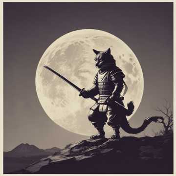 Samurai Cat