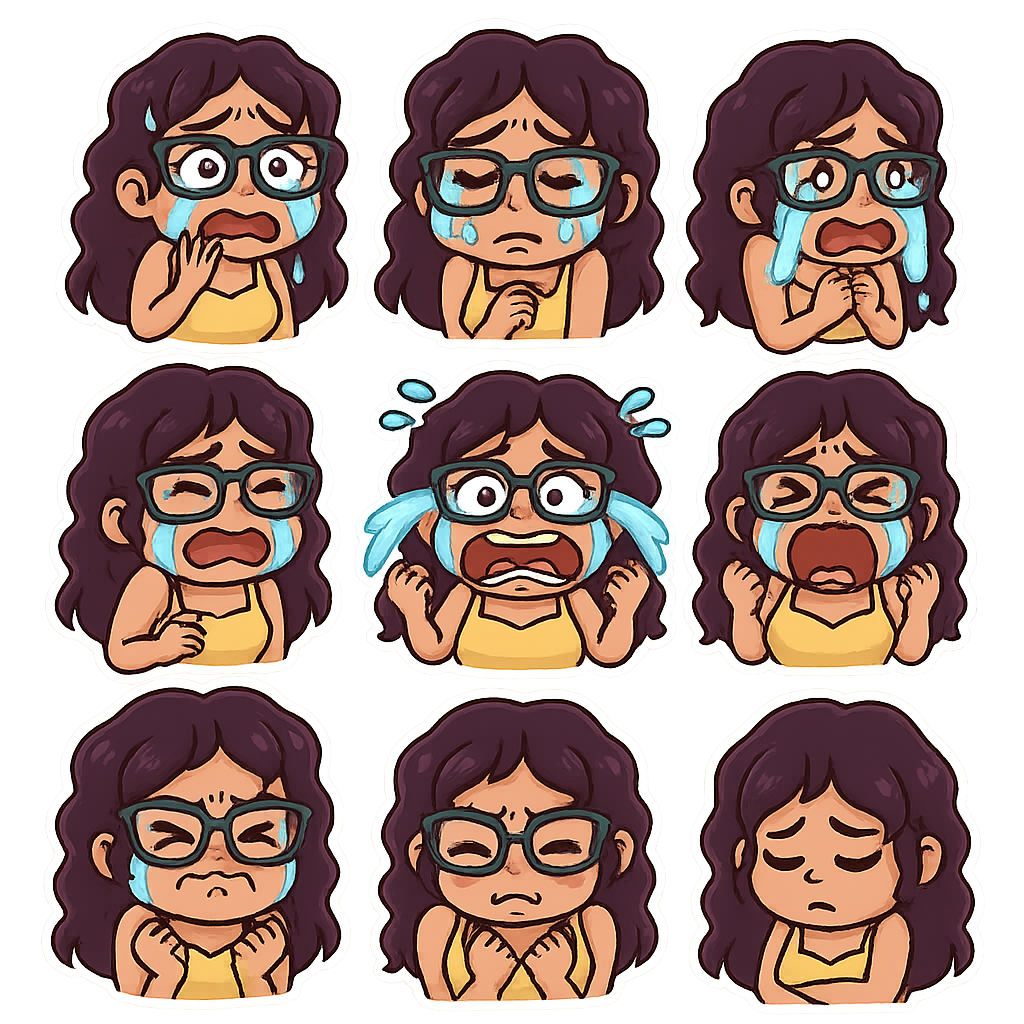 Created using AI Sticker Generator with chibi_emoji_stickers_10 style in sticker category. Generated on September 14, 2025 using Image to Image generation method.