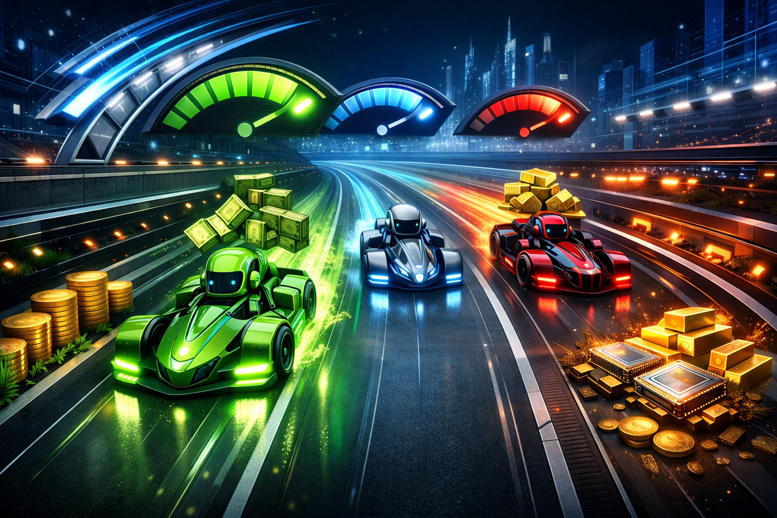 Comparaison coût et vitesse Gemini 3.1 Pro — 60 tokens/s, moitié moins cher qu'Opus 4.6