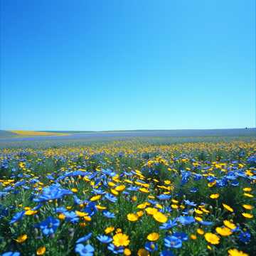 Blue Sky Blossoms