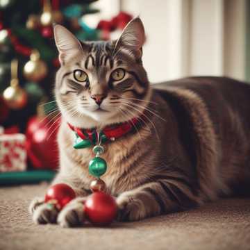 Kalypso the Christmas Cat