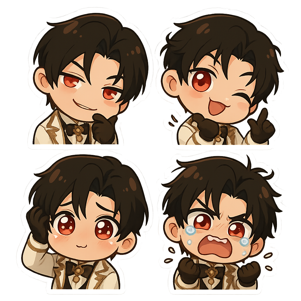 Created using AI Sticker Generator with chibi_emoji_stickers style in emoji_type category. Generated on November 11, 2025 using Image to Image generation method.