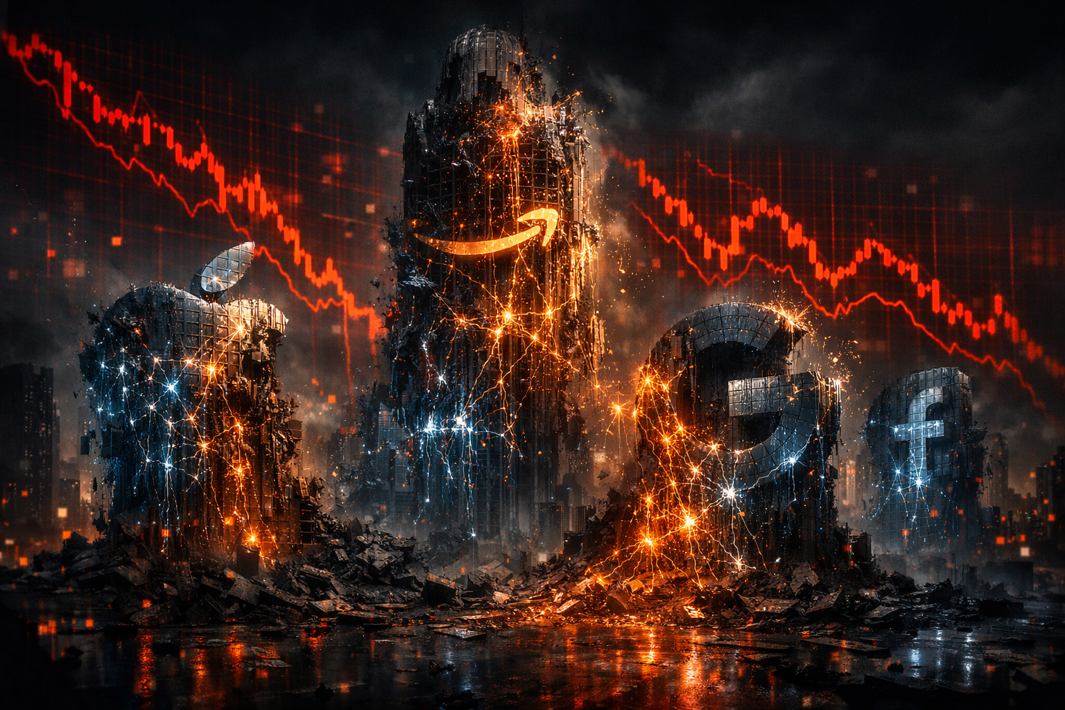 L'IA dévore les géants de la tech — krach boursier et fin du modèle SaaS