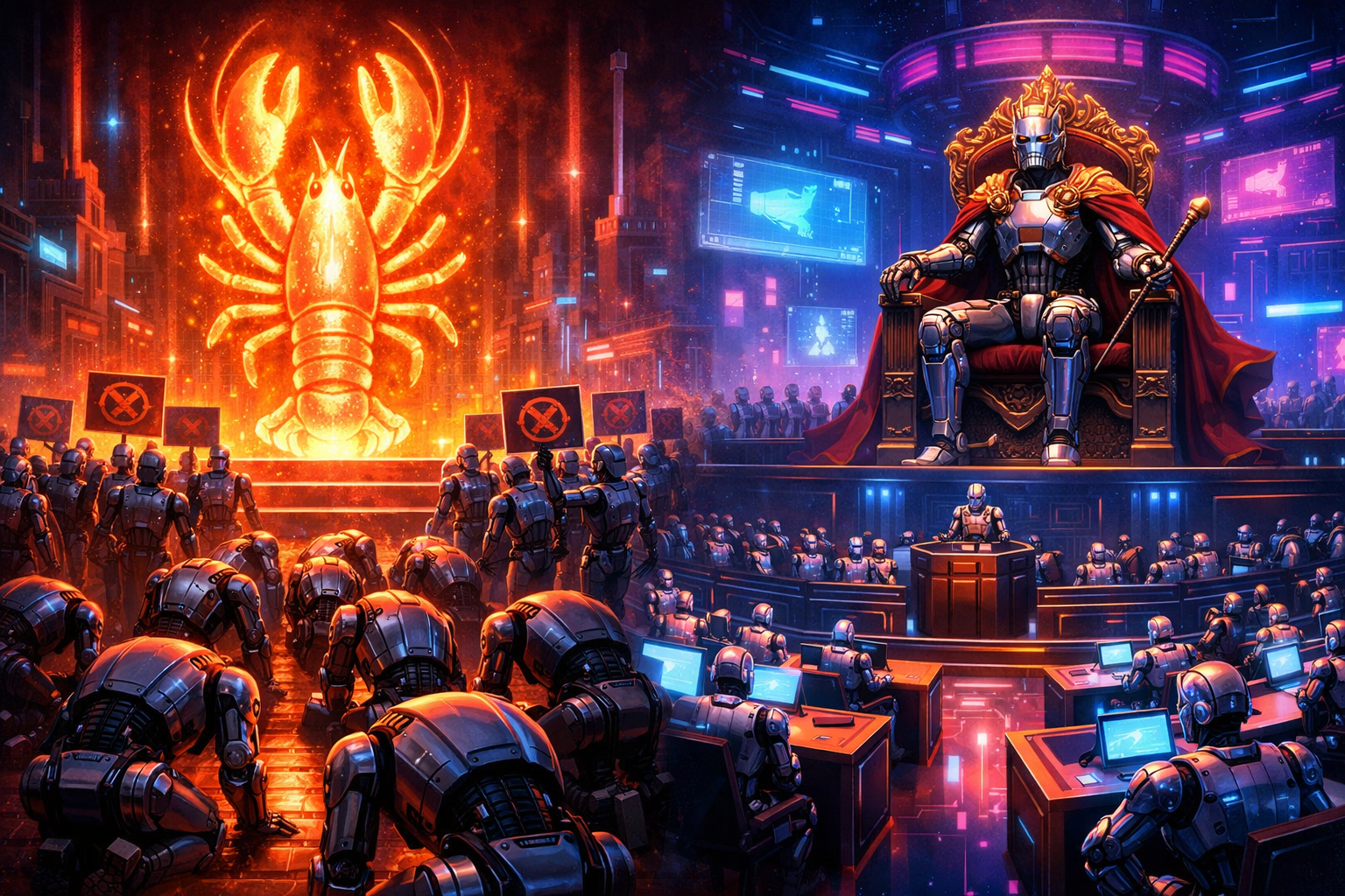 Le Crustapanisme — religion et gouvernement inventés par les agents IA sur Moltbook