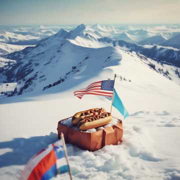 Hot Dogs on Everest