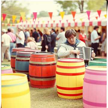 The Barbie Beer Barrel Polka Party