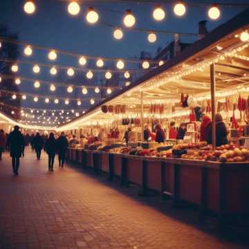 Weihnachtsmarkt in Leipzig