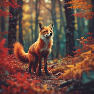 Red Fox Tail