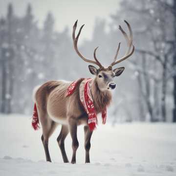 Granny's Reindeer Collision