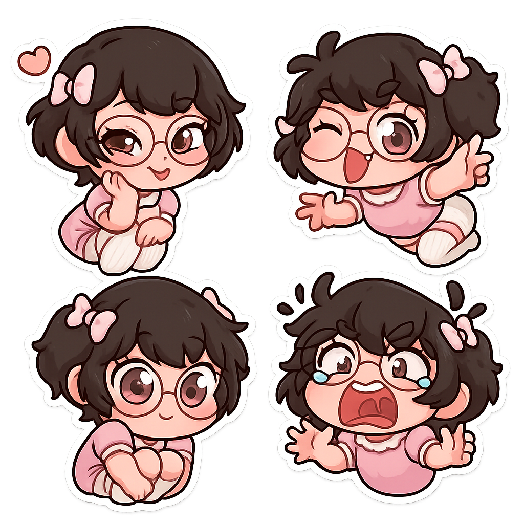Created using AI Sticker Generator with chibi_emoji_stickers style in emoji_type category. Generated on September 13, 2025 using Image to Image generation method.