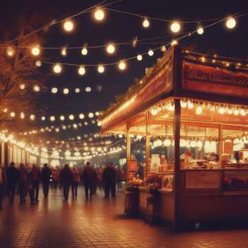 Weihnachtsmarkt in Leipzig