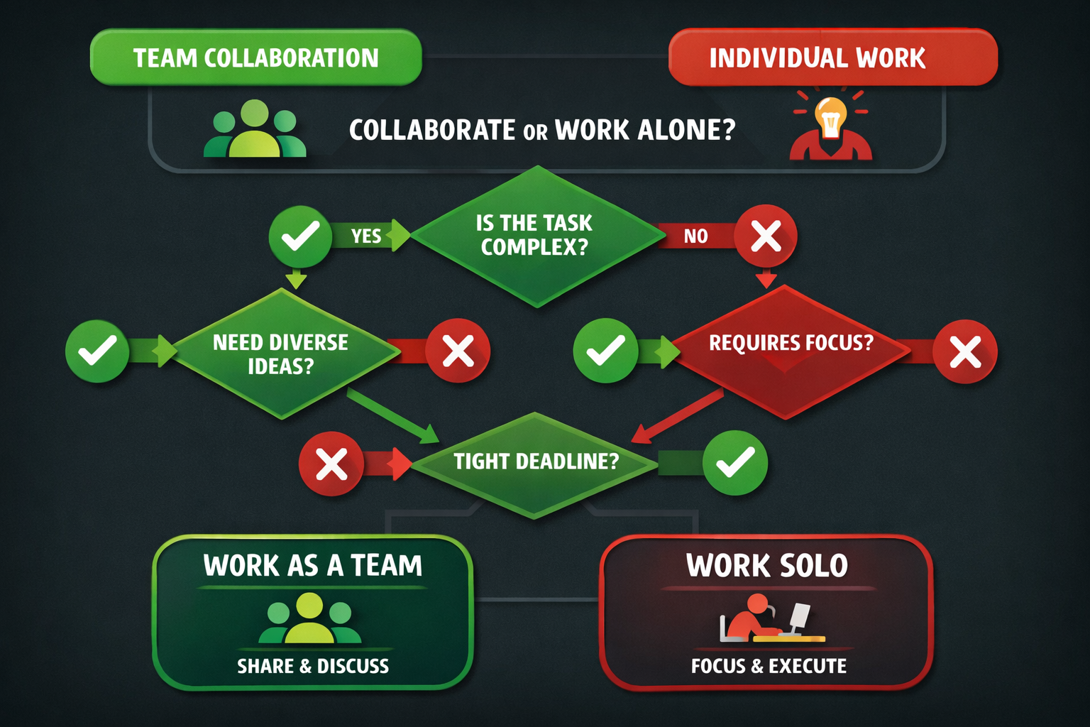 Diagramme de décision montrant quand utiliser les Agent Teams ou les sub-agents classiques